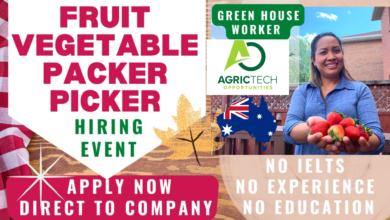Approved Fruit and Vegetable Picker/Packer job In Australia With Visa Sponsorship -Apply Now